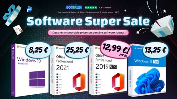 Získajte doživotný Windows 11 Pro a Microsoft Office 2021 len za 10 EUR v bleskovom výpredaji Godeal24