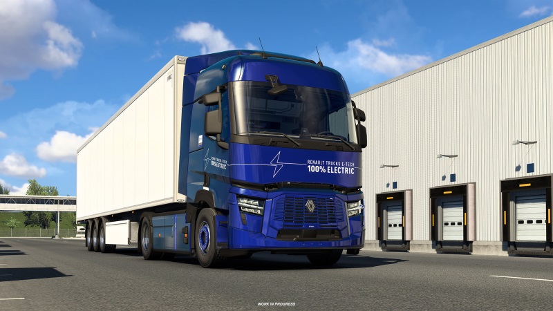 Euro Truck Simulator 2 ukazuje elektrick E-Tech T