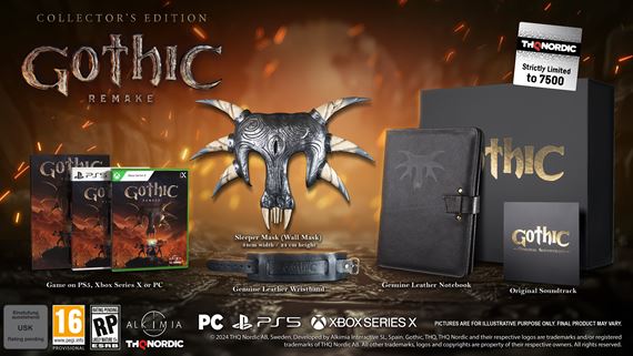 Gothic 1 Remake ukazuje svoju zberateľskú edíciu