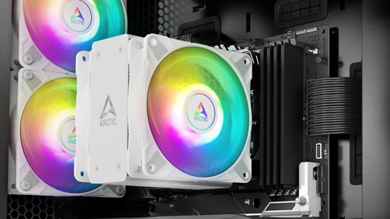 Arctic Freezer 36 A-RGB prináša spoľahlivé vzduchové chladenie s dostatočným výkonom