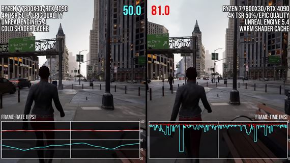 Unreal Engine 5.4 ukazuje zv��en� v�kon a nov� syst�m kompil�cie shaderov