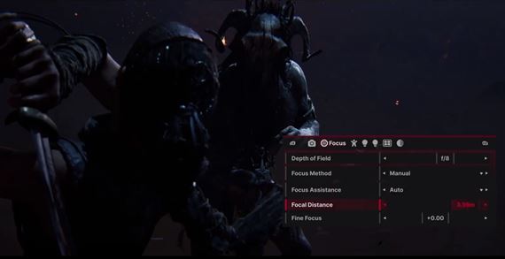 Hellblade II ukazuje foto režim