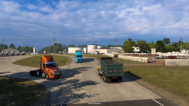 American Truck Simulator detailne predstavuje mesto Columbia 