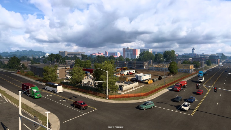 American Truck Simulator detailne predstavuje mesto Columbia