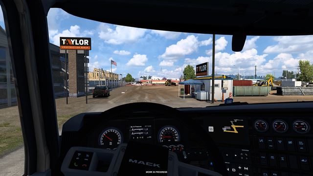 American Truck Simulator detailne predstavuje mesto Columbia 