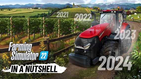 Farming Simulator 22 sa po 2 a pol roku má čím chváliť