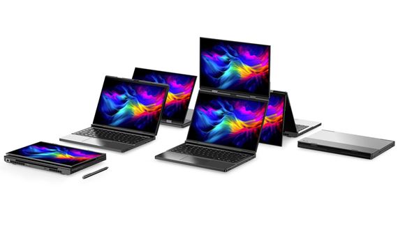 GPD predstavilo svoj prvý veľký notebook, pridáva mu rovno dve OLED obrazovky