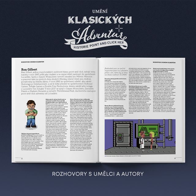 Pripravuje sa �esk� vydanie knihy Umenie klasick�ch advent�r od Bitmap Books 