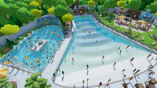Aquapark Tycoon v�m umo�n� vytvori� si vlastn� vodn� park 