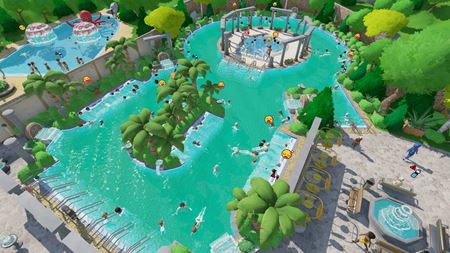 Aquapark Tycoon v�m umo�n� vytvori� si vlastn� vodn� park  