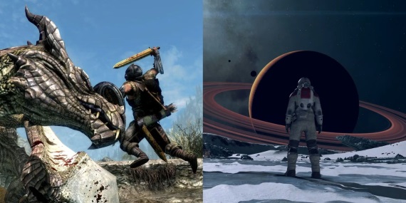 Project Tamriel mod prenesie Elder Scrolls hry na jednu plantu v Starfielde