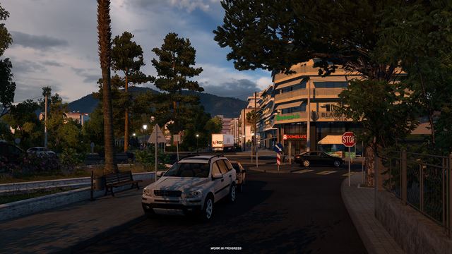 Euro Truck Simulator 2 ukazuje gr�cke mesto Mytilini 