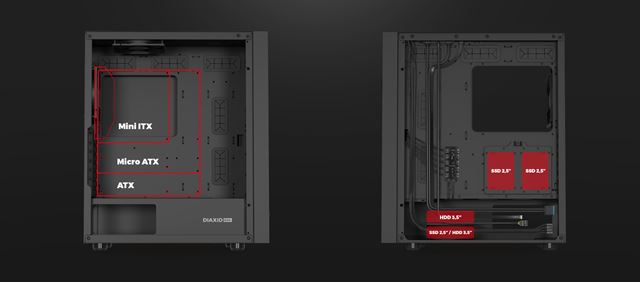GENESIS predstavil nov� s�riu PC skriniek Diaxid 605  