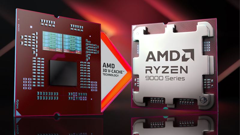 AMD Ryzen 9000X3D procesory maj by plne pretaktovaten