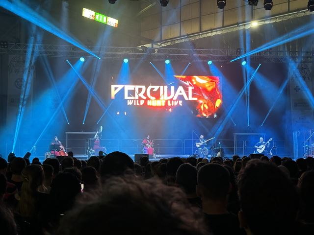 Akustick tny Divokho honu v podan skupiny Percival uzatvorili al ronk brnenskho Game Accessu 