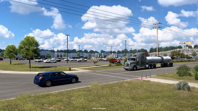 American Truck Simulator ukazuje mesto Rolla z Missouri DLC 