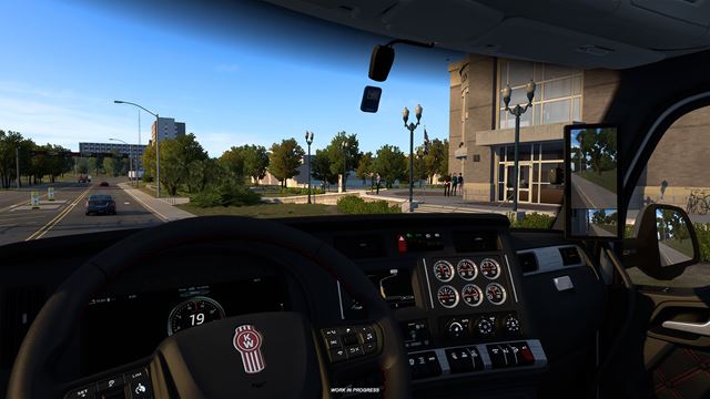 American Truck Simulator ukazuje mesto Rolla z Missouri DLC 