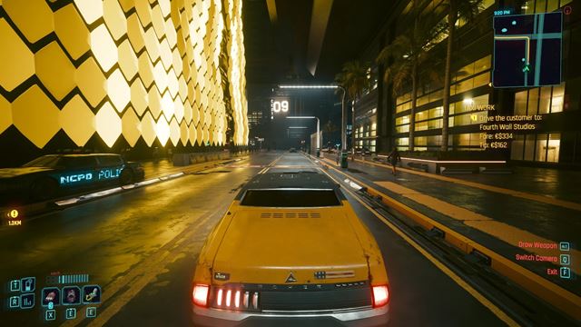 Cyberpunk 2077 dostal Taxi mod 