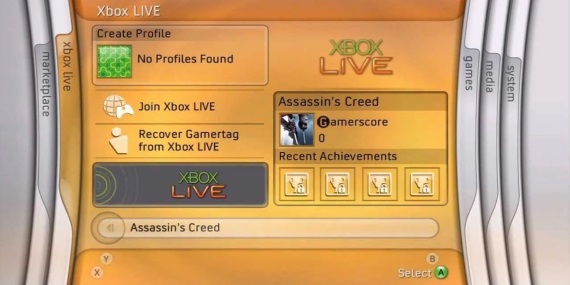 Xbox dostal blades z Xbox360 ako pozadie