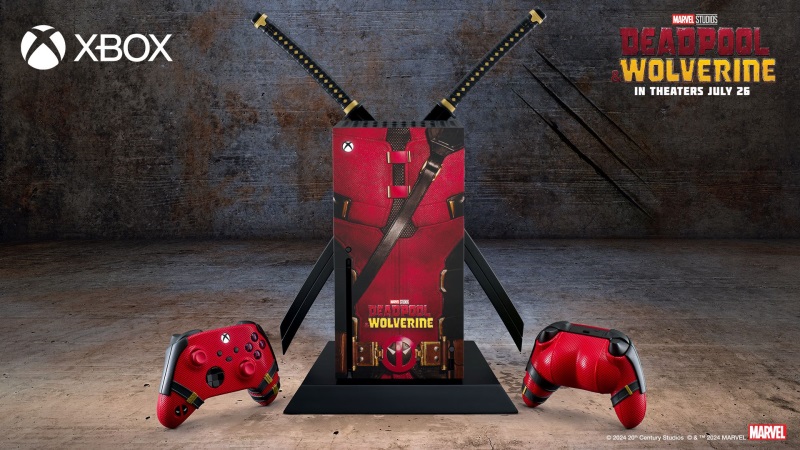 Xbox rozbehol promo s Deadpoolom, dva do sae ovlda so zadkom a Xbox Series X s katanami