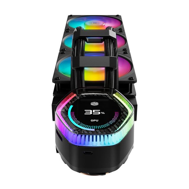 Cooler Master predstavil AIO chladi� MasterLiquid 360 Ion s LCD displejom 