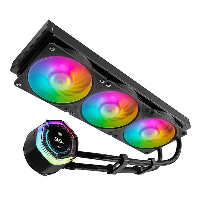 Cooler Master predstavil AIO chladi� MasterLiquid 360 Ion s LCD displejom 