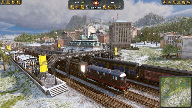 Railway Empire 2 vo svojej expanzii rozbehne elektrifik�ciu 