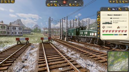 Railway Empire 2 vo svojej expanzii rozbehne elektrifikciu  