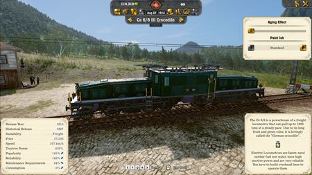 Railway Empire 2 vo svojej expanzii rozbehne elektrifikciu  
