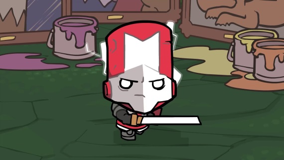 Behemoth prinášajú Castle Crashers Painter Boss Paradise DLC na Steam a Alien Hominid hry na PlayStation