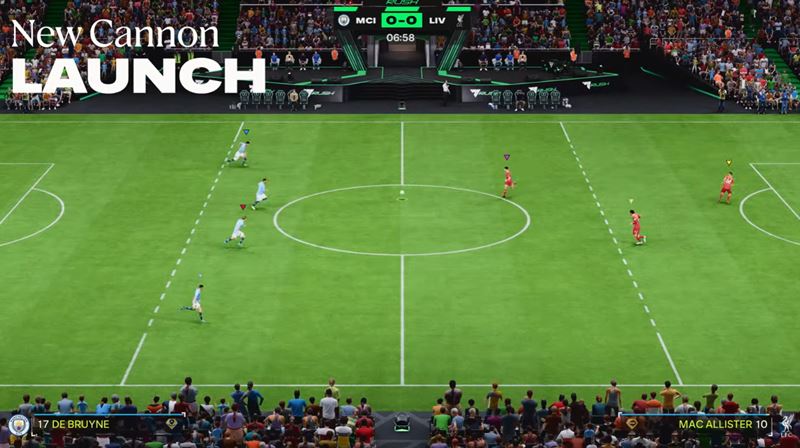 EA sports predstavuje Rush reim v FC 25