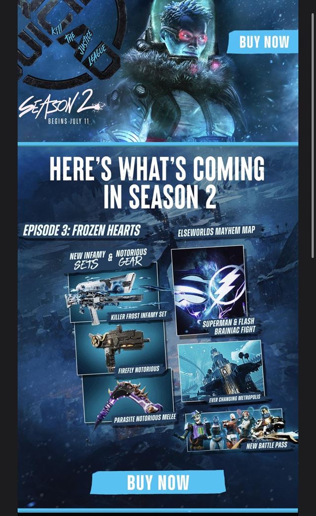 Suicide Squad: Kill the Justice League ukazuje druh� sez�nu 