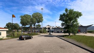 Euro Truck Simulator 2 ukazuje grcke hranin priechody 