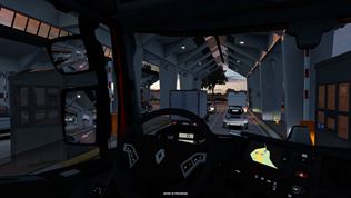 Euro Truck Simulator 2 ukazuje grcke hranin priechody 