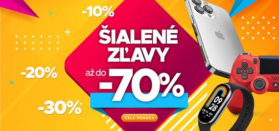 V PlayGoSmart spustili výpredajový týždeň so zľavami až do 70%!