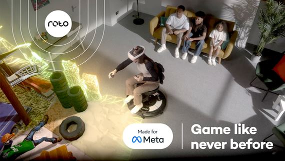 Roto VR kreslo chce VR hranie povýšiť na novú úroveň