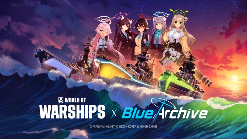 Blue Archive zakotvil vo World of Warships