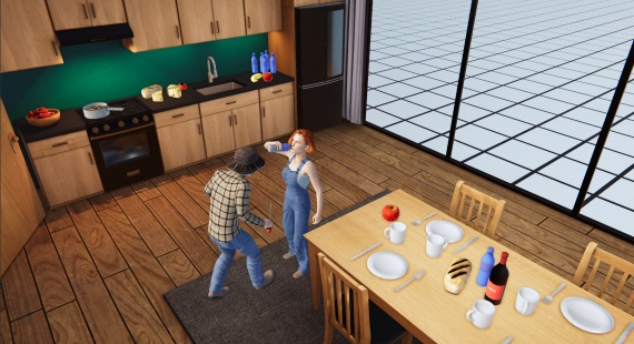 Zabudnite na predscriptované NPC, hra AI People už budúci mesiac predvedie AI postavy