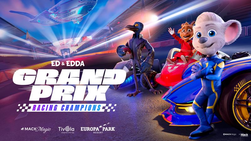 Ed & Edda: GRAND PRIX  Racing Champions bude motokrov racingovka poda filmu