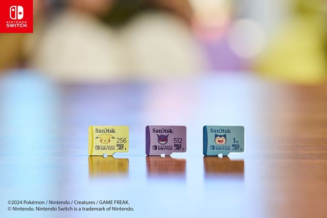 Western Digital predstavil Pokmon microSD karty pre Switch 