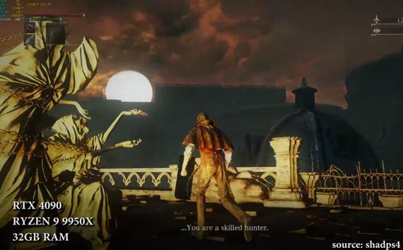 Bloodborne ide v emulácii na PC znovu lepšie