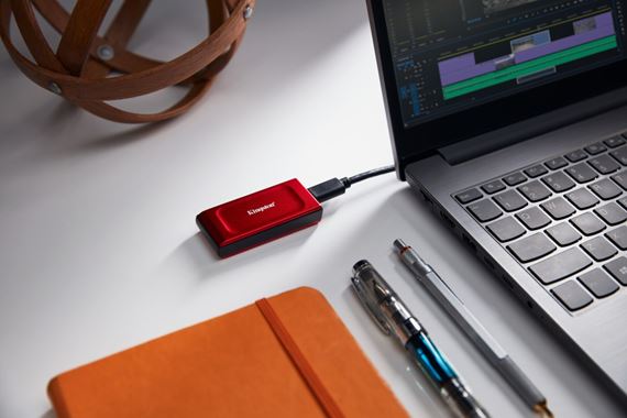 Kingston rozširuje rad externých SSD o disk v novom červenom prevedení