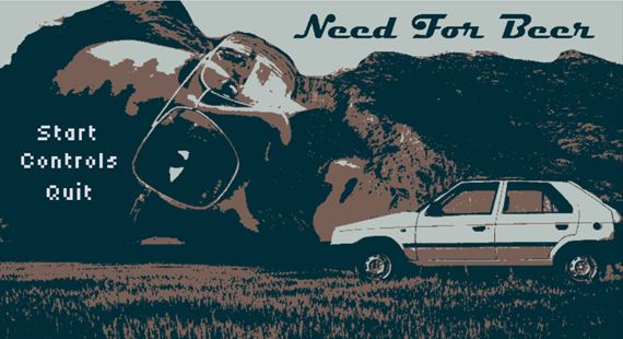 Need for Beer nechce konkurova� Need for Speed, na starej Favoritke mus�te odviez� pivo