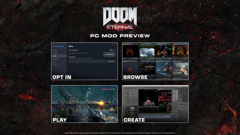 Doom Eternal dostva zapracovanie modov