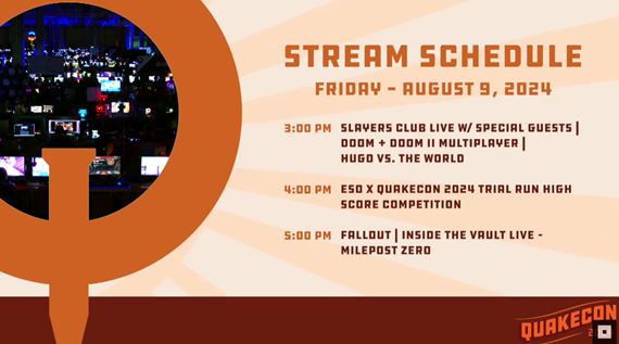 Livestream z druh�ho d�a Quakeconu