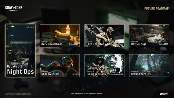 Gray Zone Warfare predstavuje svoju roadmapu updatov