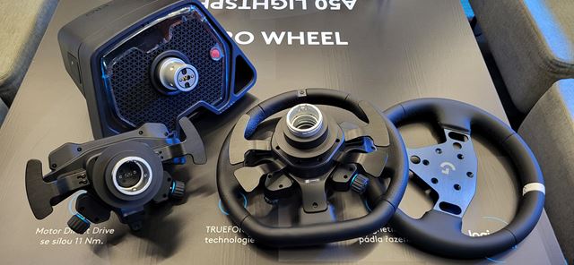Logitech roz�iruje svoju ponuku doplnkov k volantom 