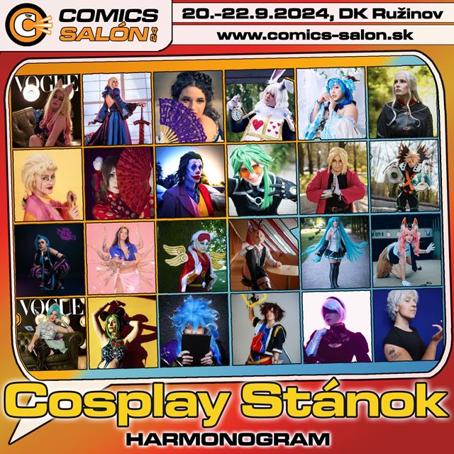 Festival COMICS SALON na 37. ro�n�ku priv�ta n�v�tevn�kov a cosplayerov
 