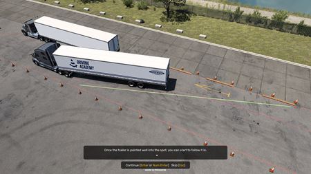 Euro Truck Simulator 2 a American Truck Simulator dostan� auto�kolu  