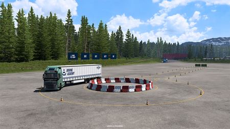 Euro Truck Simulator 2 a American Truck Simulator dostan� auto�kolu  